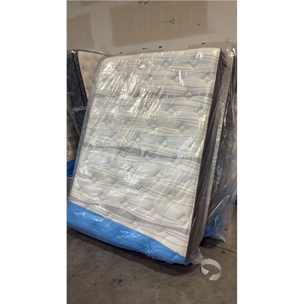 D&J MIRAGE FIRM DOUBLE MATTRESS WITH 3X COOLING, GEL INFUSED MEMORY FOAM AND ZONED