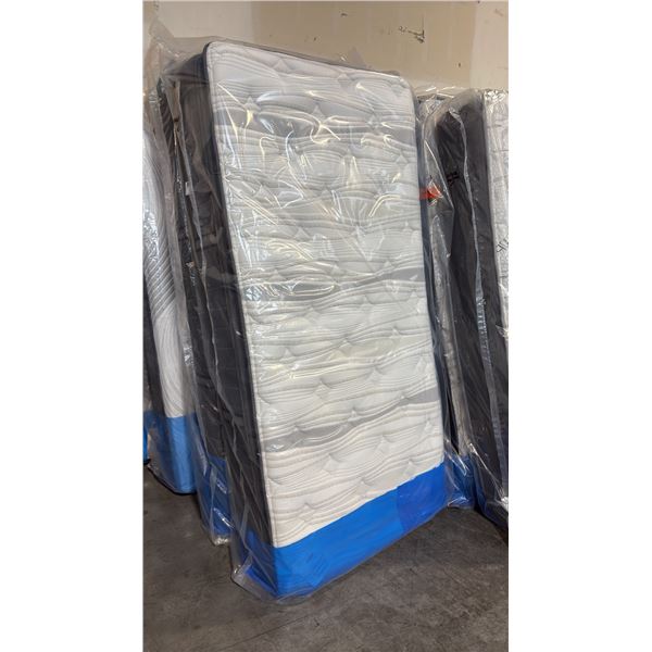 RESTONIC MIRAGE LONG SINGLE FIRM MATTRESS WITH 3X COOLING, GEL INFUSED MEMORY FIRM WITH ZONED 496