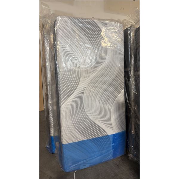 DREW & JONATHAN HOME BY RESTONIC CLOVERHILL PLUSH LONG SINGLE MATTRESS WITH 3X COOLING, TALALAY