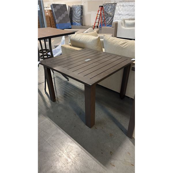 RATANA LIMO DARKWOOD 43" SQUARE DINING TABLE