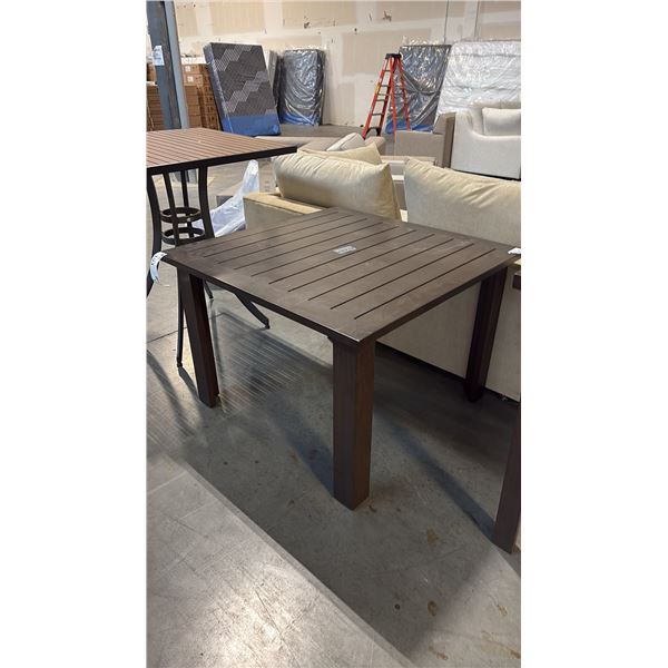 RATANA LIMO DARKWOOD 43" SQUARE DINING TABLE