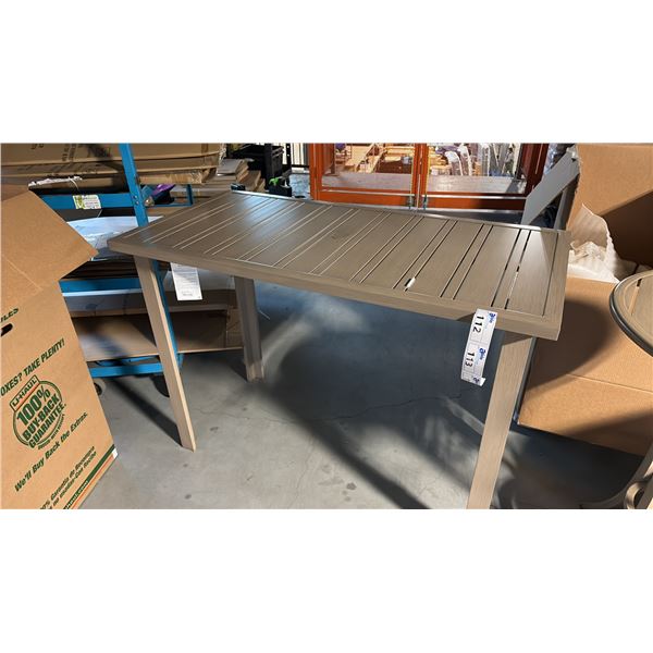 RATANA LIMO MOCHA 60"X30" BAR TABLE