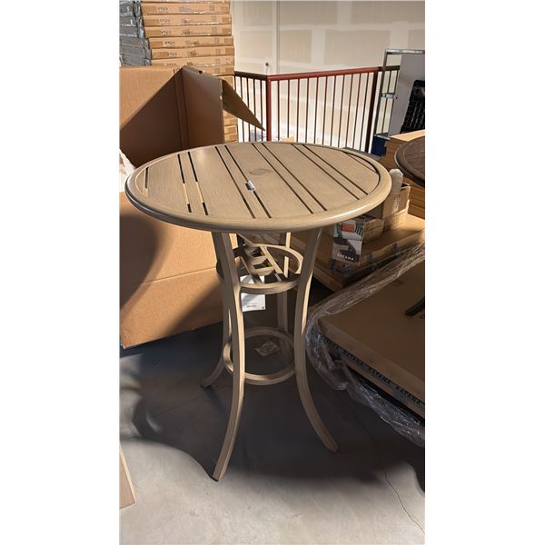 RATANA HAMILTON MOCHA 30" ROUND BAR TABLE