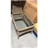 Image 1 : RATANA RESIN 32"X21" COFFEE TABLE
