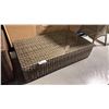 Image 1 : RATANA 52"X28" COFFEE TABLE COMES WITH GLASS TOP