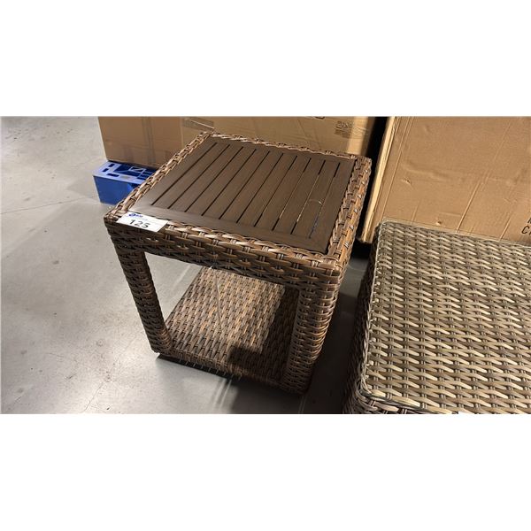 2 RATANA 24"X24" END TABLES