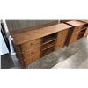 Image 1 : SEYMOUR COGNAC MEDIA DRESSER 54'X18"