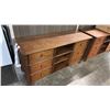 Image 1 : SEYMOUR COGNAC MEDIA DRESSER 54'X18"
