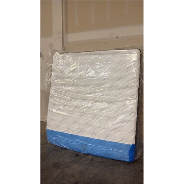 D&J HOME BY RESTONIC BELLFLOWER PLUSH FIRM KING MATTRESS WITH 3X COOLING, GEL-INFUSED MEMORY FIRM