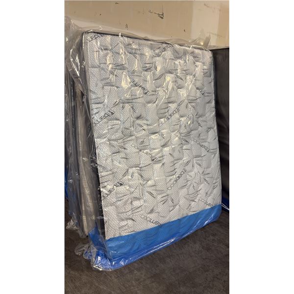 DR FIRM QUEEN MATTRESS WITH BAMBOO FABRIC, DURALAST SUPPORT FOAM, ECO PAD AND 884 SERIES