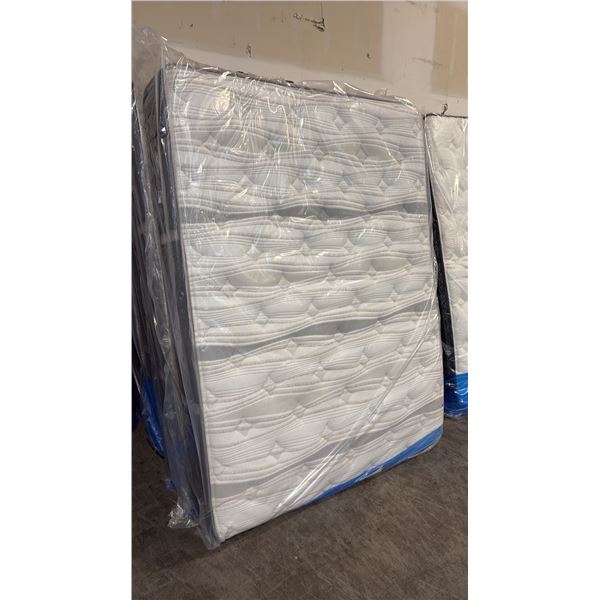 RESTONIC LIMITED ANDERSON PLUSH QUEEN MATTRESS WITH 3X COOLING, GEL INFUSED MEMORY FOAM AND ZONED