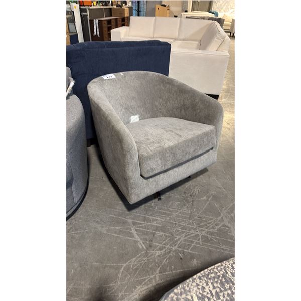 MATRIX GREY ROCKET/SWIVEL TUB CHAIR