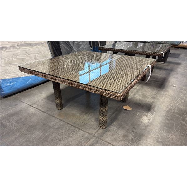 RATANA HILLSBORO TAUPE 60"X60" PATIO TABLE