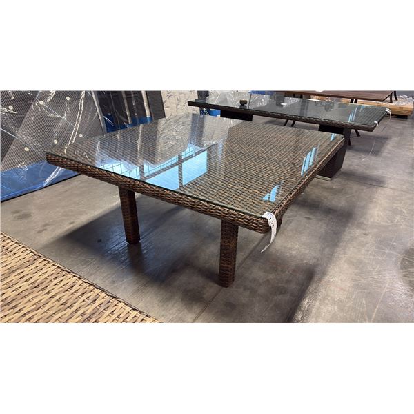 RATANA HILLSBORO BROWN 60"X60" PATIO TABLE