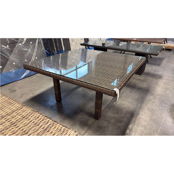 RATANA HILLSBORO BROWN 60"X60" PATIO TABLE