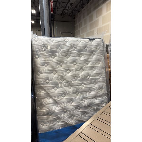 DREW & JONATHAN HOME BY RESTONIC HARRISON FIRM PLUSH TIGHT TOP QUEEN SIZE MATTRESS WITH VENTICOOL