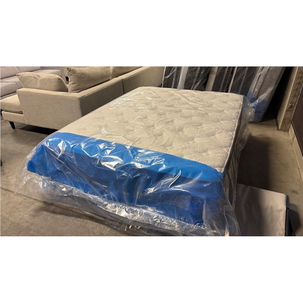 DREW & JONATHAN HOME BY RESTONIC ATHENA PLUSH QUEEN MATTRESS WITH VENTICOOL FABRIC TECHNOLOGY, GEL