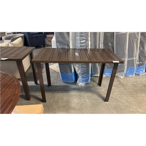 RATANA LIMO DARKWOOD 60"X 30" COUNTER HEIGHT PATIO TABLE