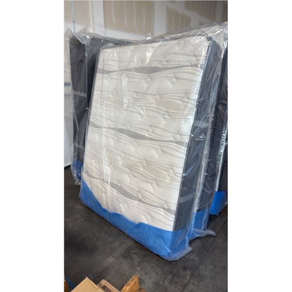 RESTONIC LIMITED FOXGLOVE DOUBLE MATTRESS WITH 3X COOLING, GEL INFUSED MEMORY FOAM AND ZONED