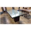 Image 1 : RATANA BRISBANE 84"X42" PATIO TABLE COMES WITH GLASS TOP