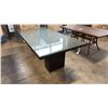 Image 1 : RATANA BRISBANE 84"X42" PATIO TABLE COMES WITH GLASS TOP