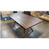 Image 1 : RATANA MOUNT VERNON WALNUT 71"X39" PATIO TABLE