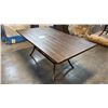 Image 1 : RATANA MOUNT VERNON WALNUT 71"X39" PATIO TABLE