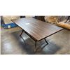 Image 1 : RATANA MOUNT VERNON WALNUT 71"X39" PATIO TABLE