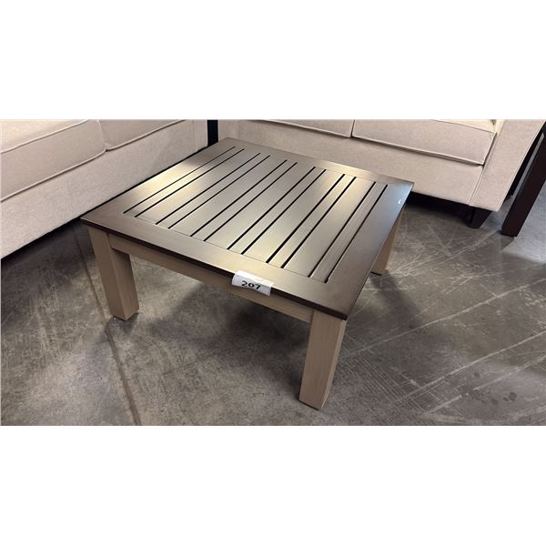 MONTREAL 36"X36"COFFEE TABLE COMES WITH 23"X23" END TABLE