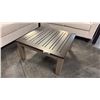 Image 1 : MONTREAL 36"X36"COFFEE TABLE COMES WITH 23"X23" END TABLE