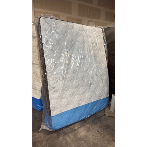 SLUMBER QUEEN MATTRESS WITH COTTON FABRIC, GEL MEMORY FOAM, DURALAST SUPPORT FOAM, 884 SERIES