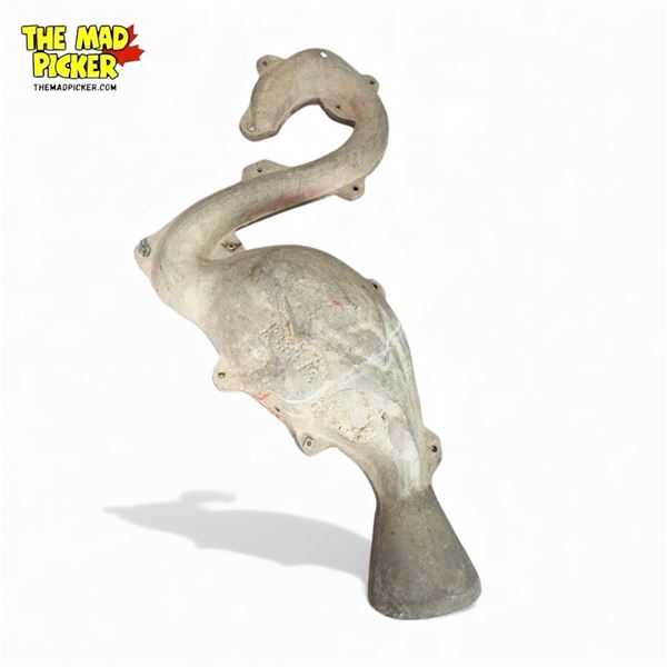 Vintage Concrete Flamingo Mold