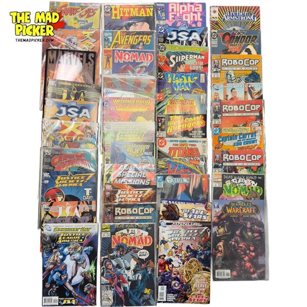 Assortment Of Vintage Comic Books