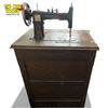 Image 2 : Vintage Eaton Sewing Machine In Wood Table