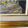 Image 2 : Vintage Framed Oil On Board, Signed