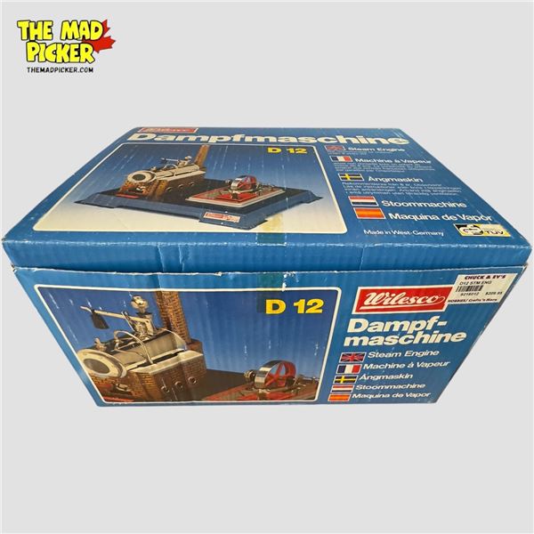 Wilesco Dampfmaschine, In Original Box