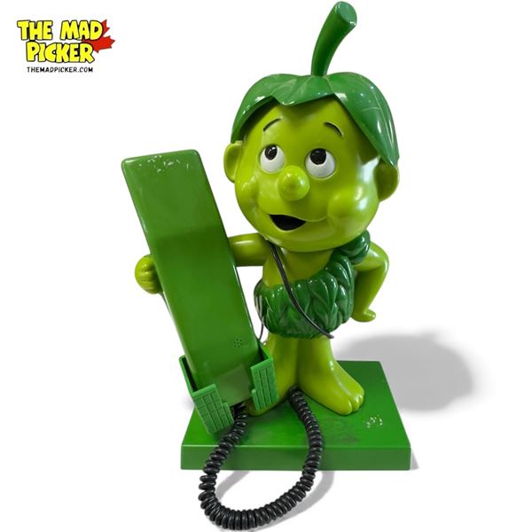 Vintage Green Pea Figural Telephone