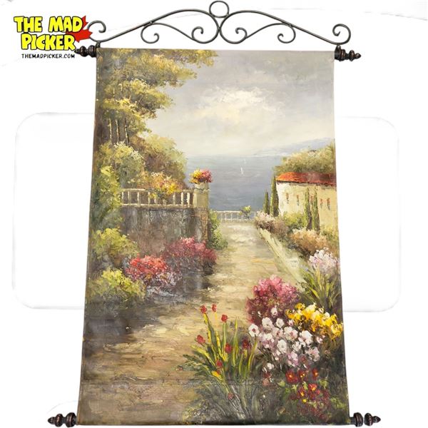 Oil On Canvas Hanging Tapestry