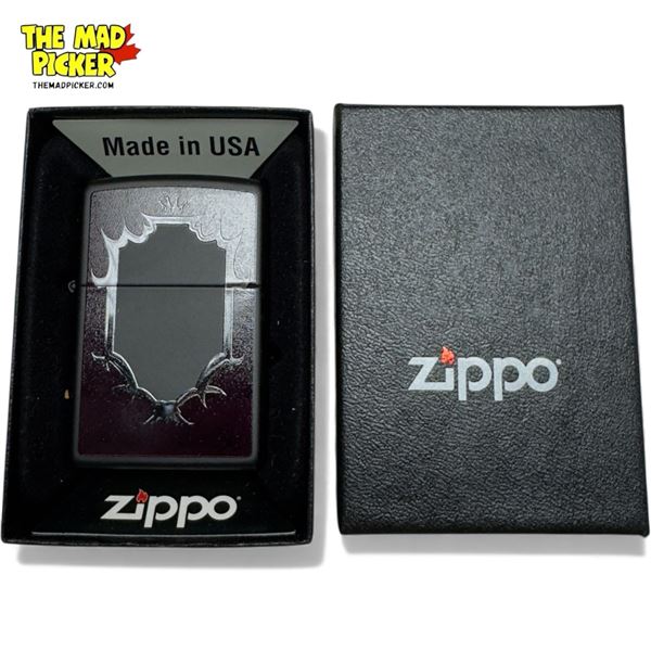 Gothic Frame Zippo Lighter, In Original Box