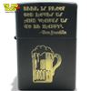 Image 2 : Beer Zippo Lighter, In Original Box