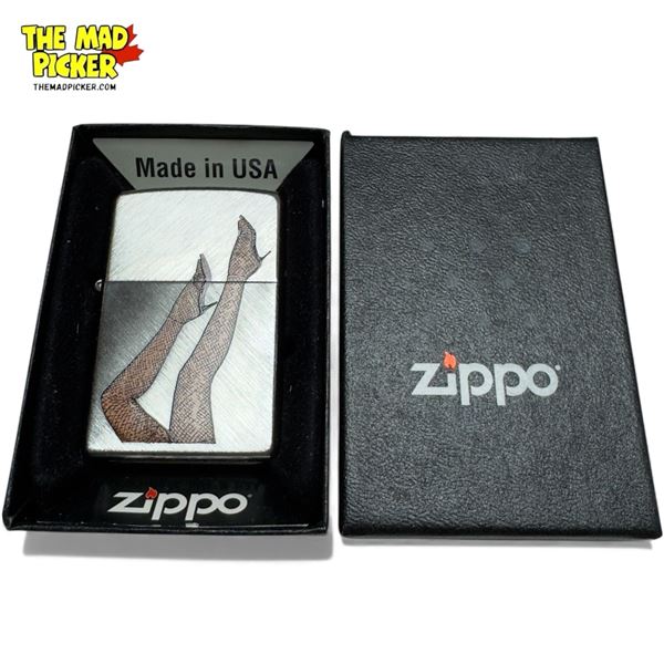 Lady Legs Zippo Lighter, In Original Box
