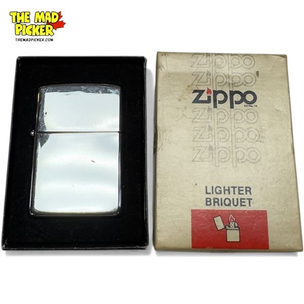 Vintage Zippo Lighter, In Original Box