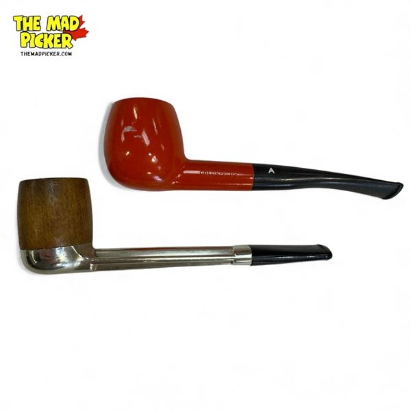 2 Vintage Smoking Pipes
