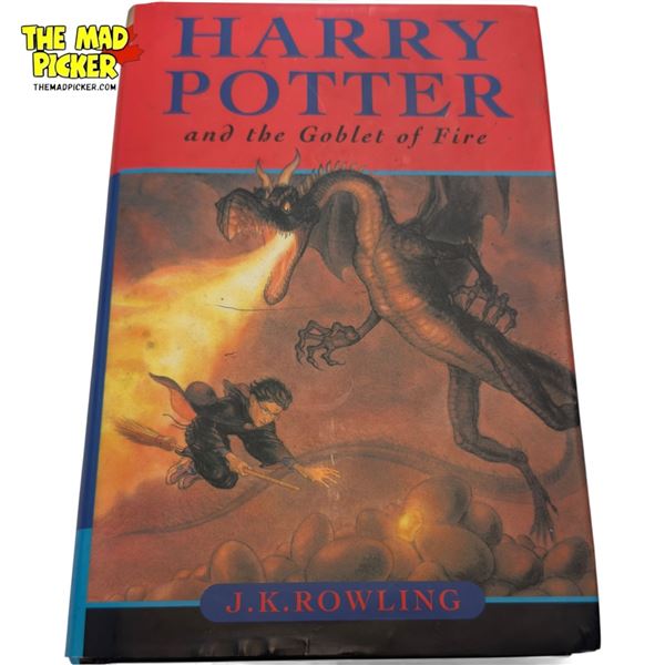 First Edition Harry Potter And The Goblet Of Fire Book