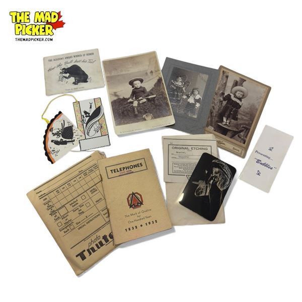 Vintage Child Photographs, Adult Nudey Jokes, Etc...