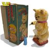 Image 3 : Vintage Battery Operated "Drinking Licking Cat", In Original Box