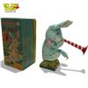 Image 2 : Vintage Battery Operated "Trumpet Playing Bunny", In Original Box