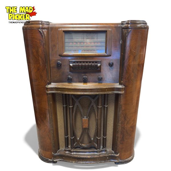 Early Floor Model Radio