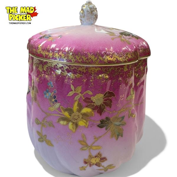 Vintage Limoges Biscuit Barrel