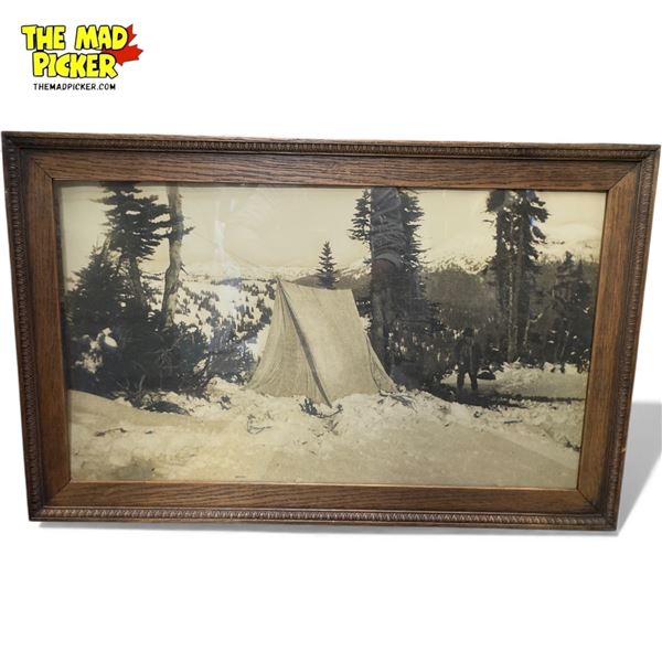Vintage Framed Frontier Photograph